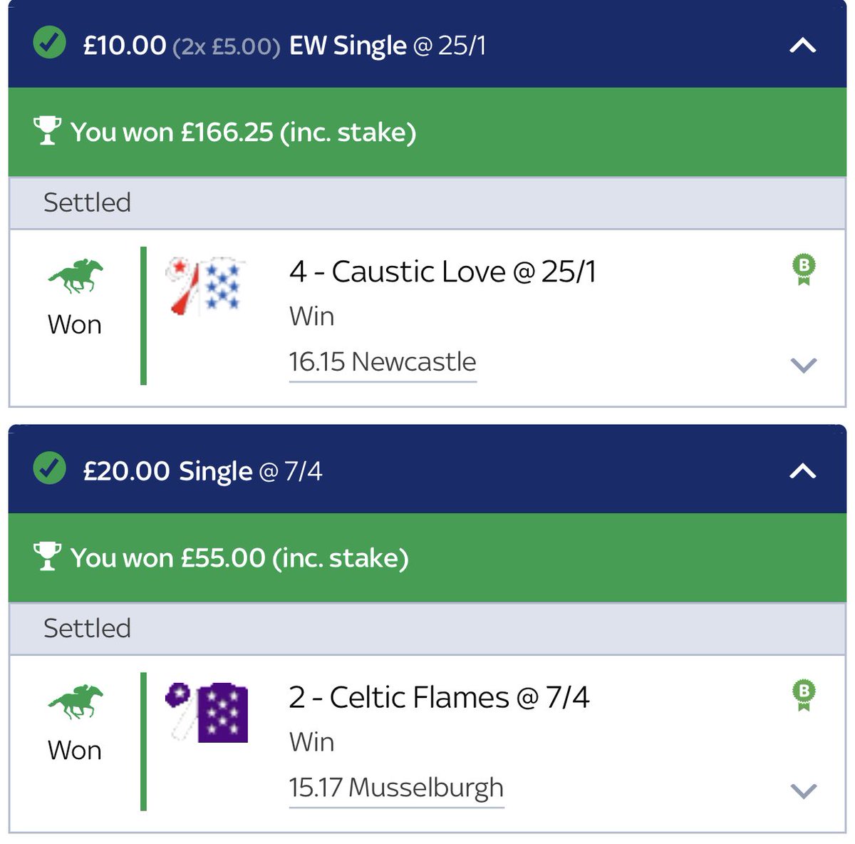 lewissmith84's tweet photo. @KautoTipster Fair play to you sir, Great first day! https://t.co/KRFPES2qbj