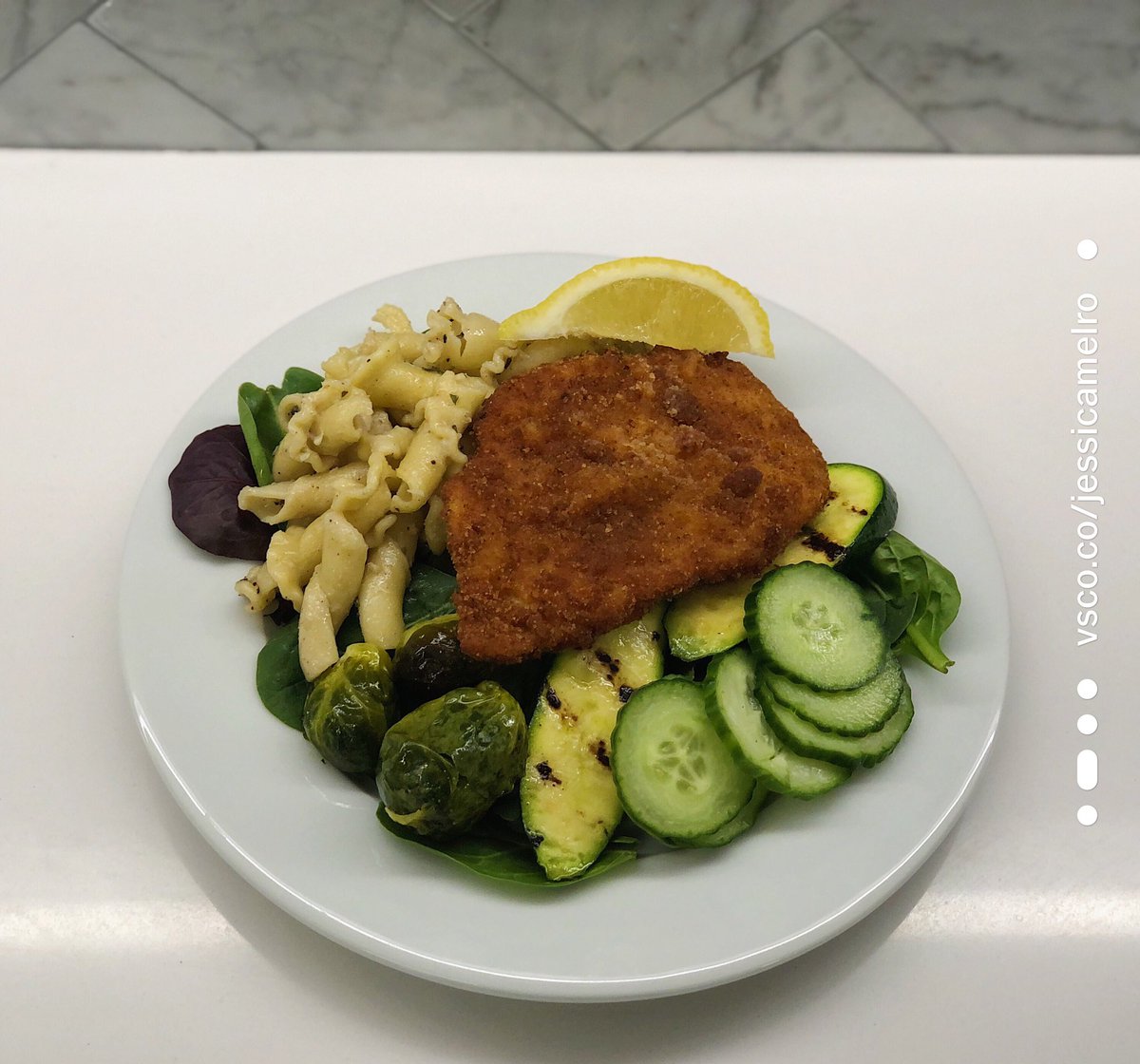 peckishTO's tweet photo. Today we are having Chicken Schnitzel #lunch #yummy https://t.co/e2GvFcqRdS
