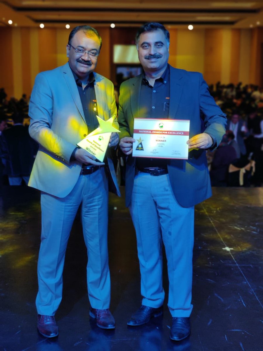 Shrikantgoenka's tweet photo. Congratulations @officialPwTL for winning the prestigious prize for our awesome show at the Kanaka Durga temple ⁦@tourismgoi⁩ ⁦@PMOIndia⁩ ⁦@prahladspatel⁩ https://t.co/lYwI76Uw3W