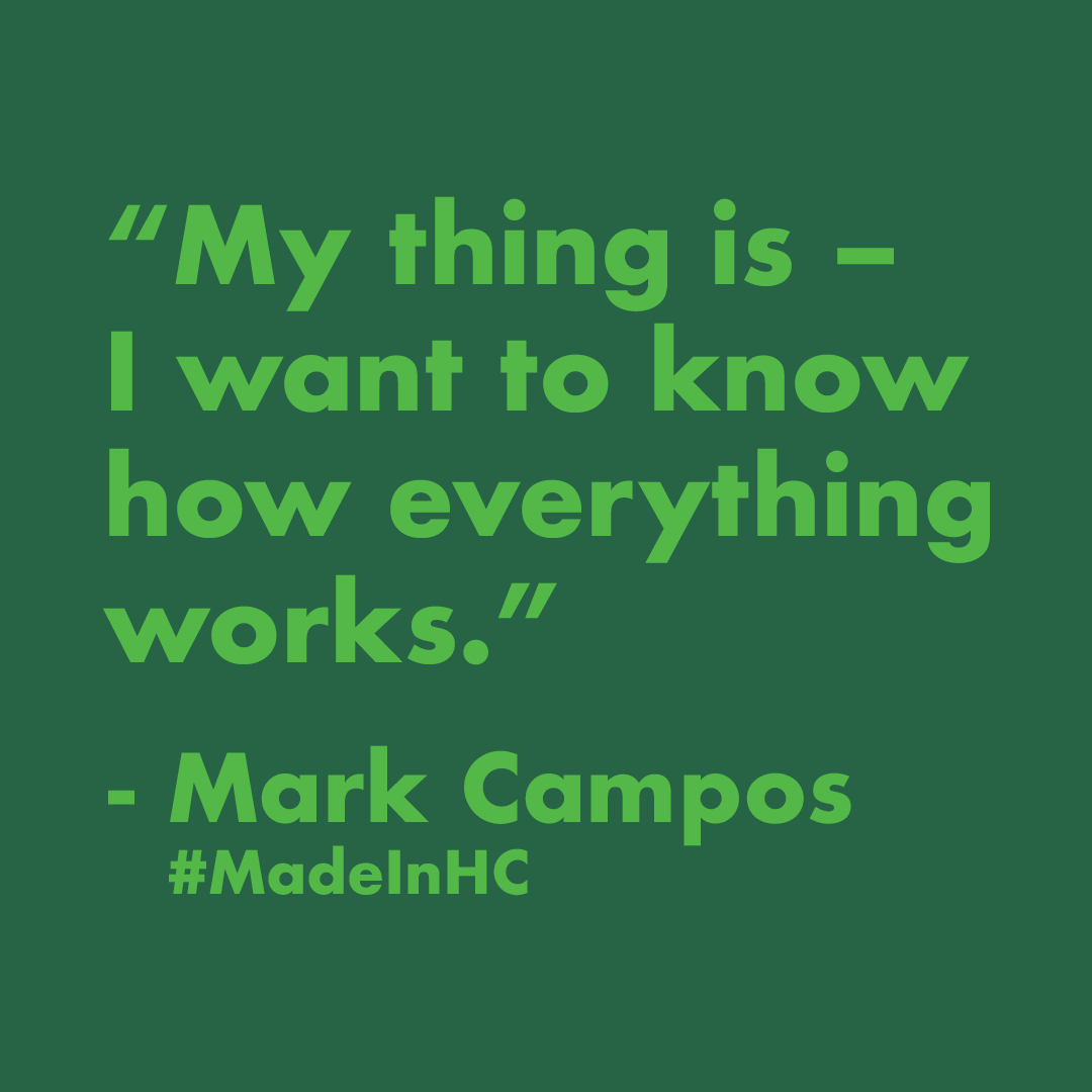 Made_In_HC's tweet photo. Veteran Mark Campos turned his innate curiosity into a career right here in Hillsborough County. Click the link to hear his #MadeinHC story: https://t.co/MRcD9cThUB https://t.co/BDpL4zGEhh