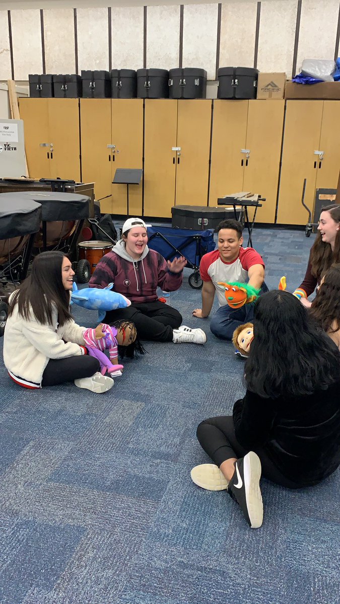 Story telling with puppets in Theatre for Young Audiences. <a href="/AndoverDrama/">Andover Theatre Arts</a> <a href="/Andover_HS/">AndoverHSTechnologySupport</a> <a href="/AndoverArts/">Andover Visual and Performing Arts</a> <a href="/lifeonthestage/">Susan Choquette</a>