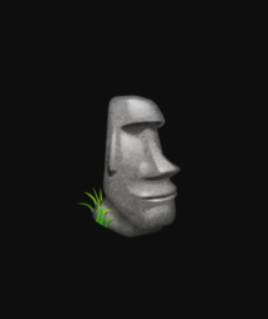 Moyai Statue, Moai Emoji