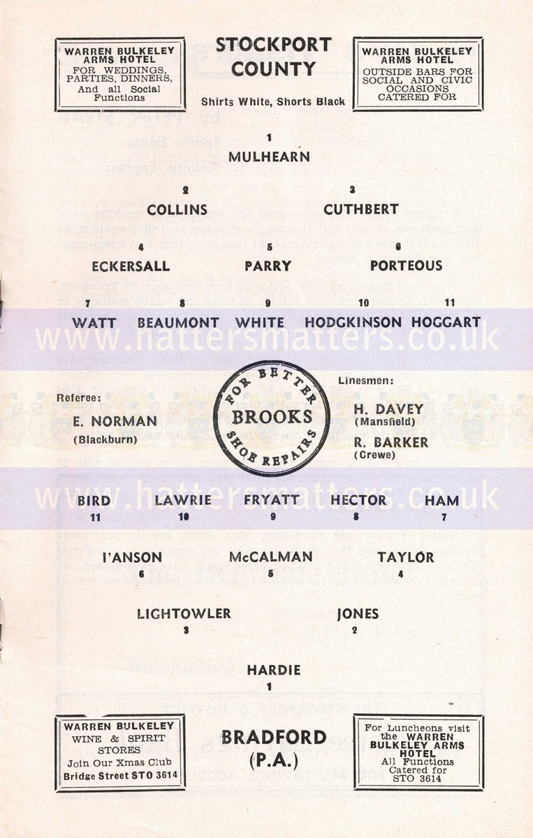 Stockport County programmes tweet media