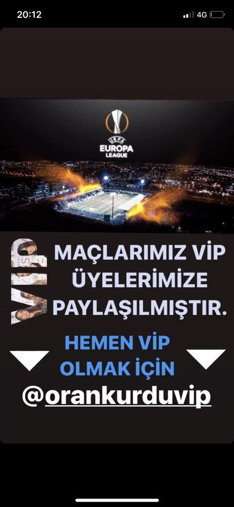 Uefa Avrupa Ligi maçlarımız VİP üyelerimizle paylaşılmıştır.