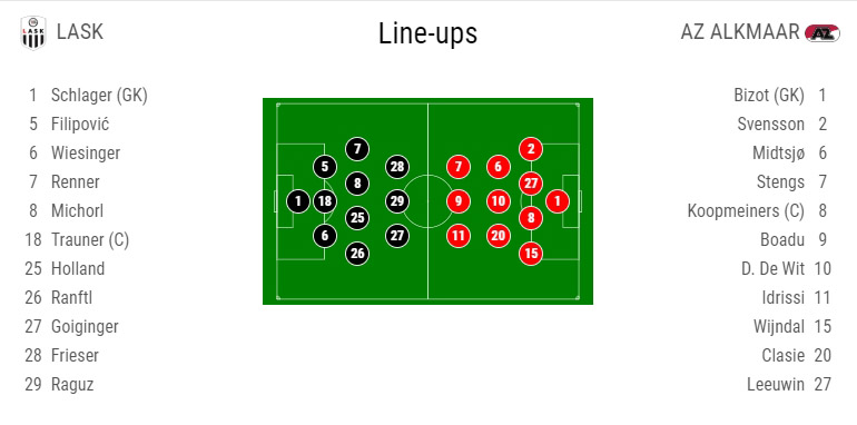 1xBet_Eng's tweet photo. Starting line-ups for: 

#IBFKSCP | #BASvAPO | #LASAZ 

#UEL https://t.co/f2kXCPwpEE