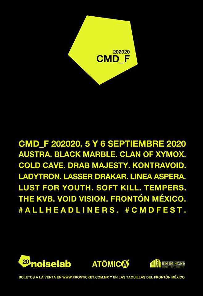 bizarrofm's tweet image. Si de por sí ya estaba tremendo el cartel del #CMDfest ahora se agrega @LadytronMusic y pues ya nos andaaaa!!