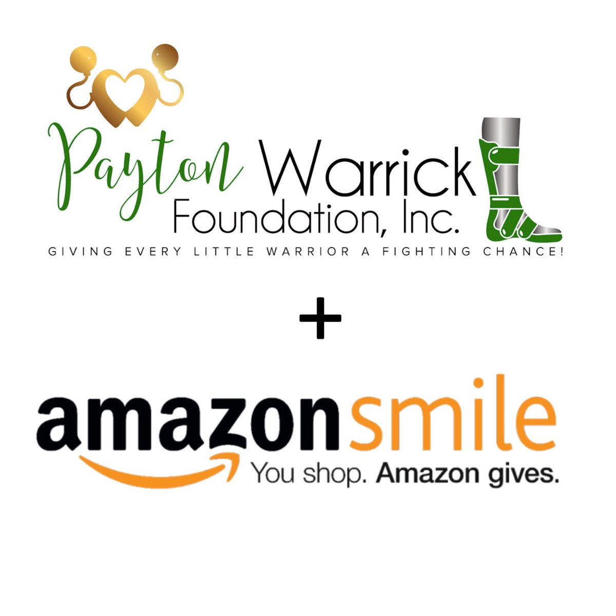 Shop with @Amazonsmile & they’ll donate 0.5% of your eligible purchases to @PWarrickFound year round! Its at no cost to you! Go to smile.amazon.com Select “Payton Warrick Foundation Inc” as your charity to support or simply follow this link smile.amazon.com/ch/84-3490753
