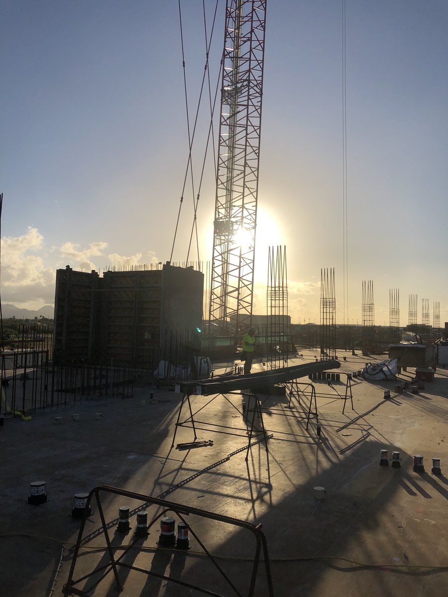 hiarchyllp's tweet photo. Kulana Hale Phase 1 is almost there!  Punching out Tower 1 while Tower 2 is on the rise.  @hiarchy_llp is proud to be part of the team delivering the first affordable housing tower to Kapolei. #hiarchy #SVA #HighridgeCosta #affordableandsustainable https://t.co/H0HYyagmm0