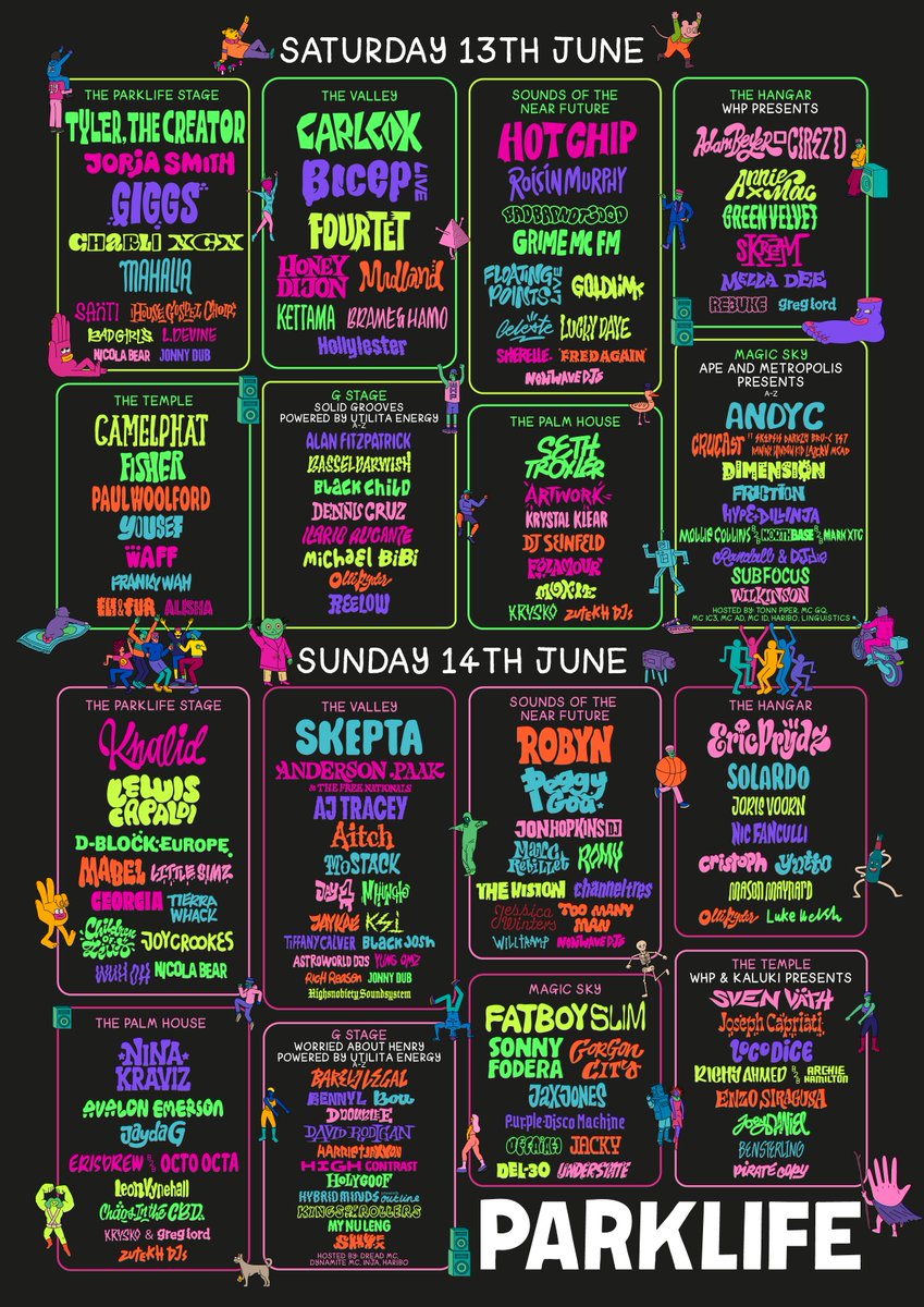 parklife 2021 lineup parklife 2021 lineup