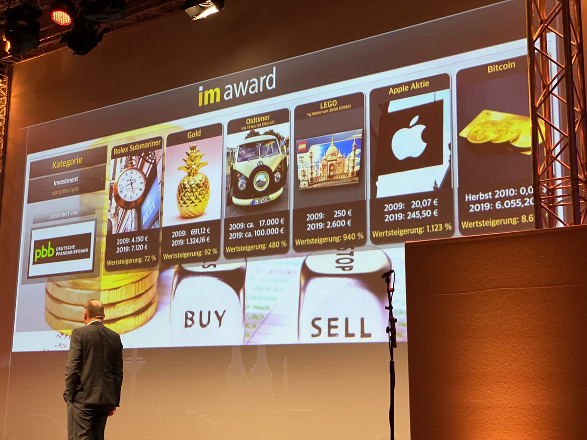 Wertentwicklungen in den letzten 10 Jahren! Wahnsinn! In 2030 stehen da hoffentlich #proptech #unicorns! ⁦<a href="/immomanager/">immobilienmanager</a>⁩ #imaward ⁦@PropTechBooster⁩