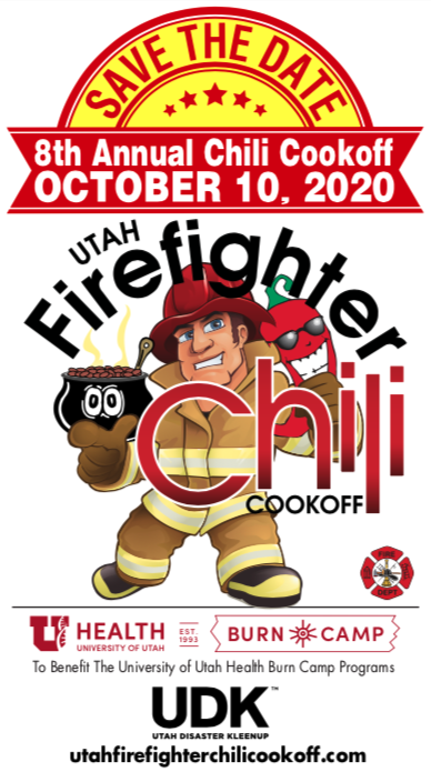 Save the date! UDK is proud to sponsor the 8th annual Utah Fire Fighter Chili Cookoff, benefiting the University of Utah Burn Camp programs. See you all on Oct 10, 2020!
