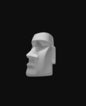 Rapanui Pioneers Society on X: Facebook: Another interesting one. It looks  like an attempt by a fine-arts sculptor at imitating the ancient moai  classic style. The nose is very human like and