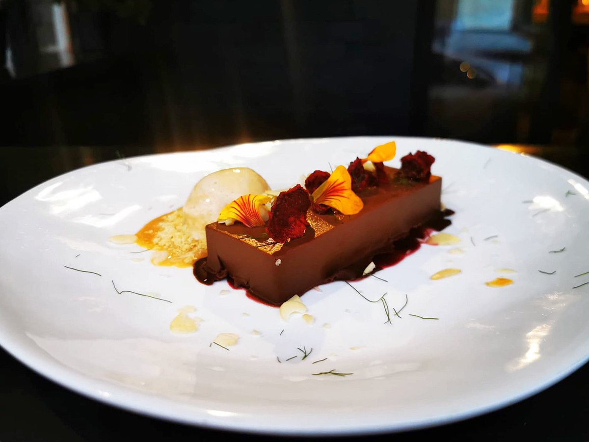A weekend special you don’t want to miss! Indulge with our new dessert - Chocolate delice with boozy nuts, beetroot gel, fennel, maldon salt and caramel ice cream.