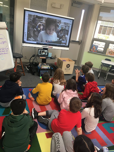 "That was the most fun I ever had at school! Can we do it again?"  Ss teaching Ss tech tips in a partnership b/t <a href="/MillerDriscoll/">Miller Driscoll</a> School in Wilton and Glenville School in Greenwich on #DLDay. Exchanging knowledge of Scratch Jr and Book Creator Research. 
<a href="/fkompar/">Fran Kompar</a> @GPSLibraries