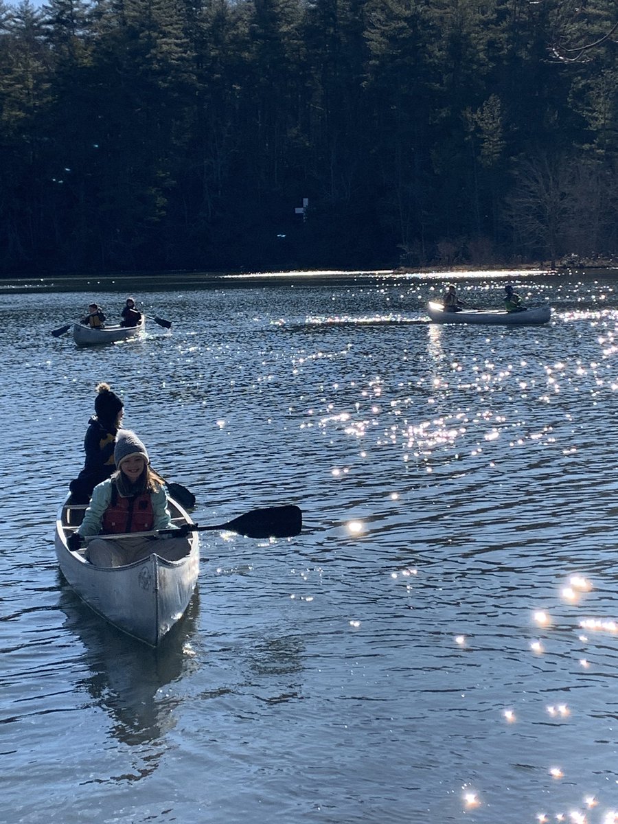 NDavisMath's tweet photo. Group 8 enjoyed their canoeing experience despite the cold! 🥶 #MV2MTOS #MVmiddle #6thgradeclasstrip @mtoutdoorschool https://t.co/NeP8P1YftX