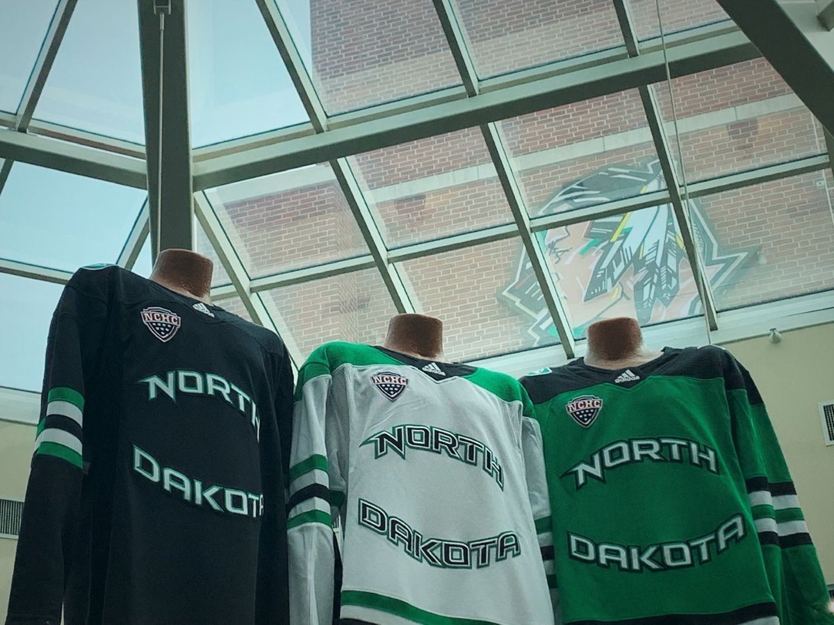 SiouxShop's tweet image. #Authentics made right here in the REA - even on #gameday!