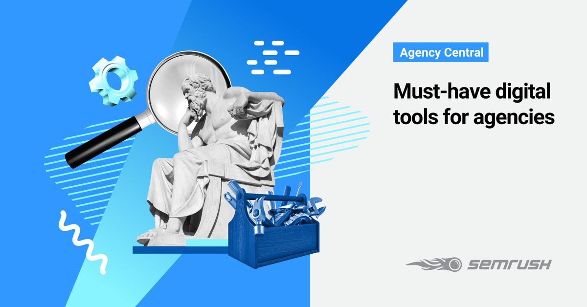 trailblzr360's tweet image. 15 Must-Have Digital Tools for Your Marketing Agency There are plenty of things to consider in any digital marketing agency. To save money, time and energy, you need the right software. In the post, you will find a list of tools for l... twib.in/l/RLnqaGdEyjbG via @semrush #SEO