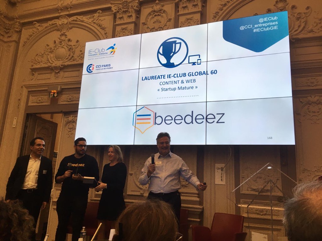 ENGIEInnov's tweet photo. #GIE60 bravo à @Green_spector @BeedeezApp et Rubix, lauréats dans la catégorie « #startup mature »: Green IT, formation facile ou mesure des polluants: des solutions pour un avenir plus vertueux ! https://t.co/lHMtVaiu9v