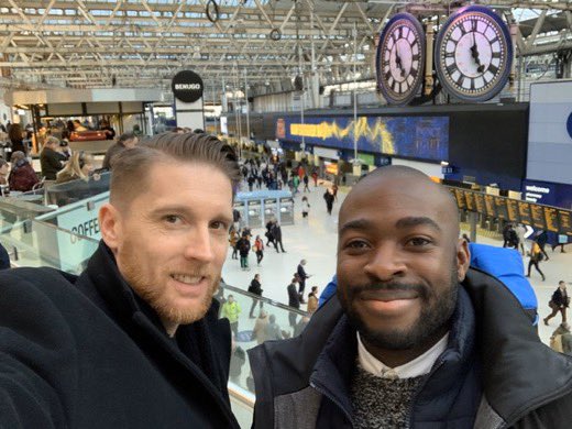 MPrinParr's tweet photo. Absolute pleasure meeting up with THE @Caleb_Parker of @WorkBold. Discussing #spaceasservice #universities and #community. An incredible story, an incredible future and a nice guy. We need to allow more time next time 🍻 👍🏾 https://t.co/cjOjtp20Wp