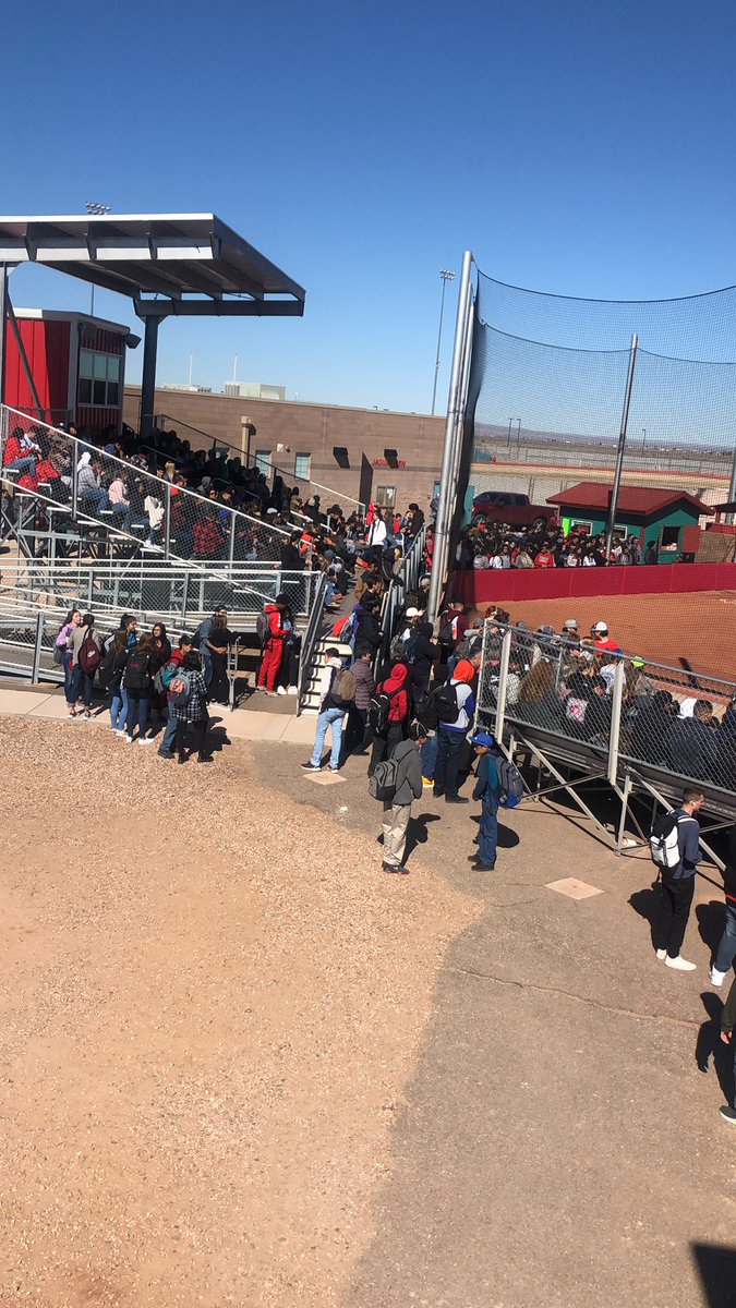 Supporting <a href="/VHSJagBaseball/">Jaguar Baseball</a> at their home opener today.