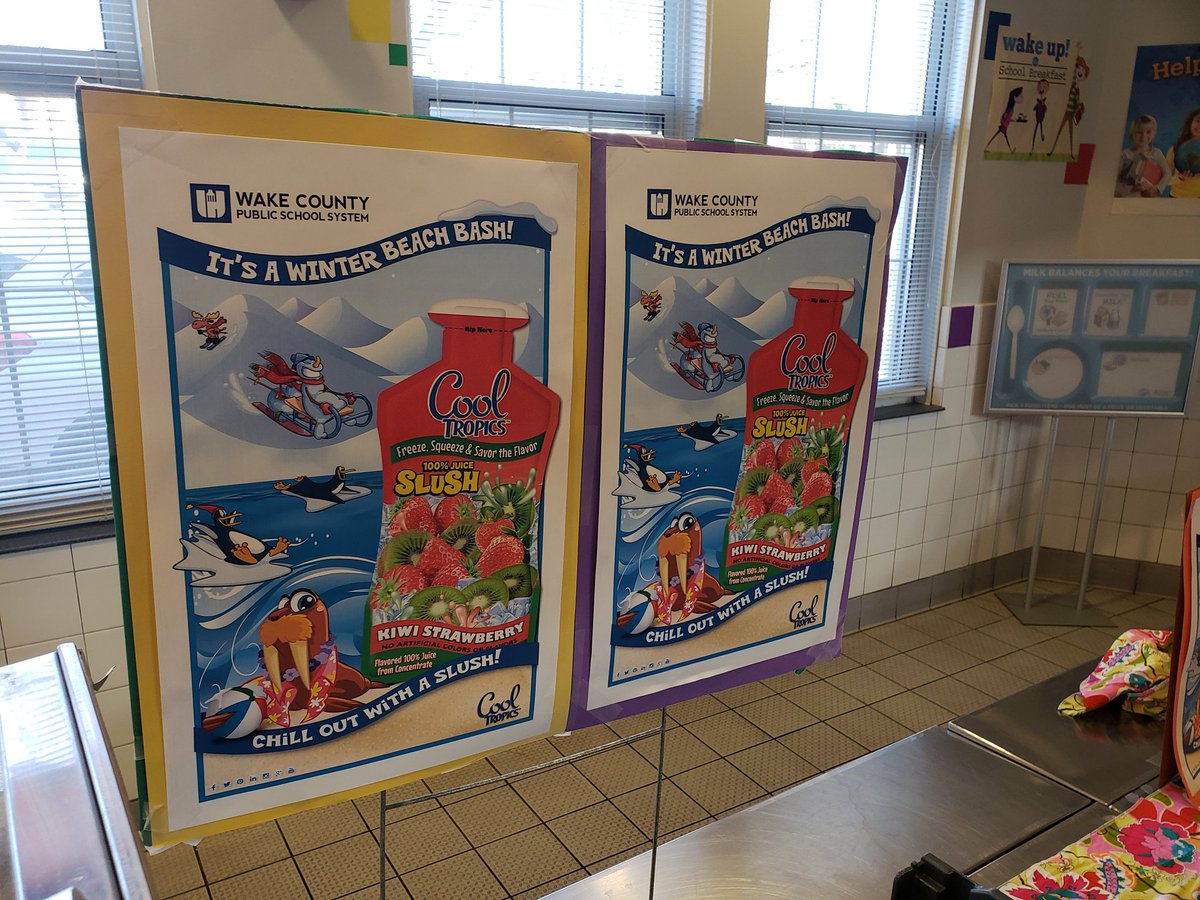 There's a luau happening at Underwood!!  We have a rocking cafeteria staff! #ugtm