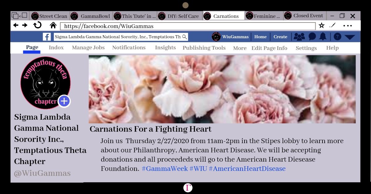 WiuGammas's tweet image. TODAY!!!! We will be tabling from 11-2pm! All proceeds will be going to the American Heart Disease Foundation! Hope to see you there!!! #AmericanHeartDiseaseFoundation #GammaWeek #WIU #ΣΛΓ