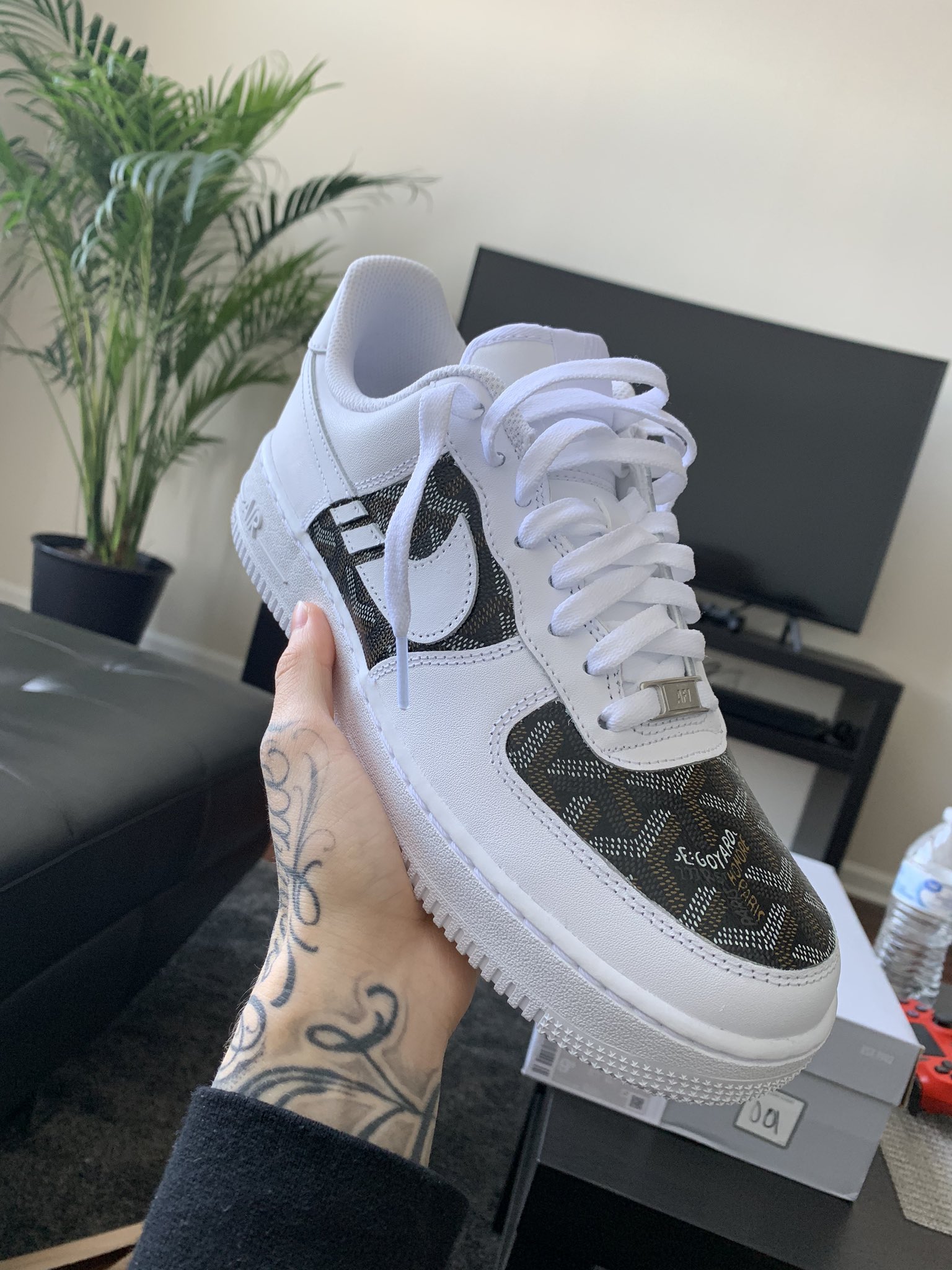 Custom goyard air force 1 discount