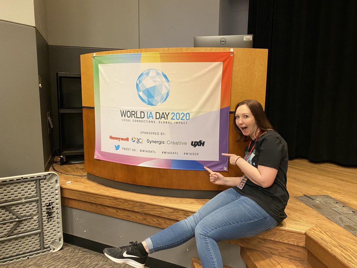 HelpersUx's tweet image. #TBT Still riding on a high of excitement about being sponsors for #wiadatl last weekend. Such an awesome event full of great speakers, perspectives, and community. Already looking forward to next year! #uxhelpers