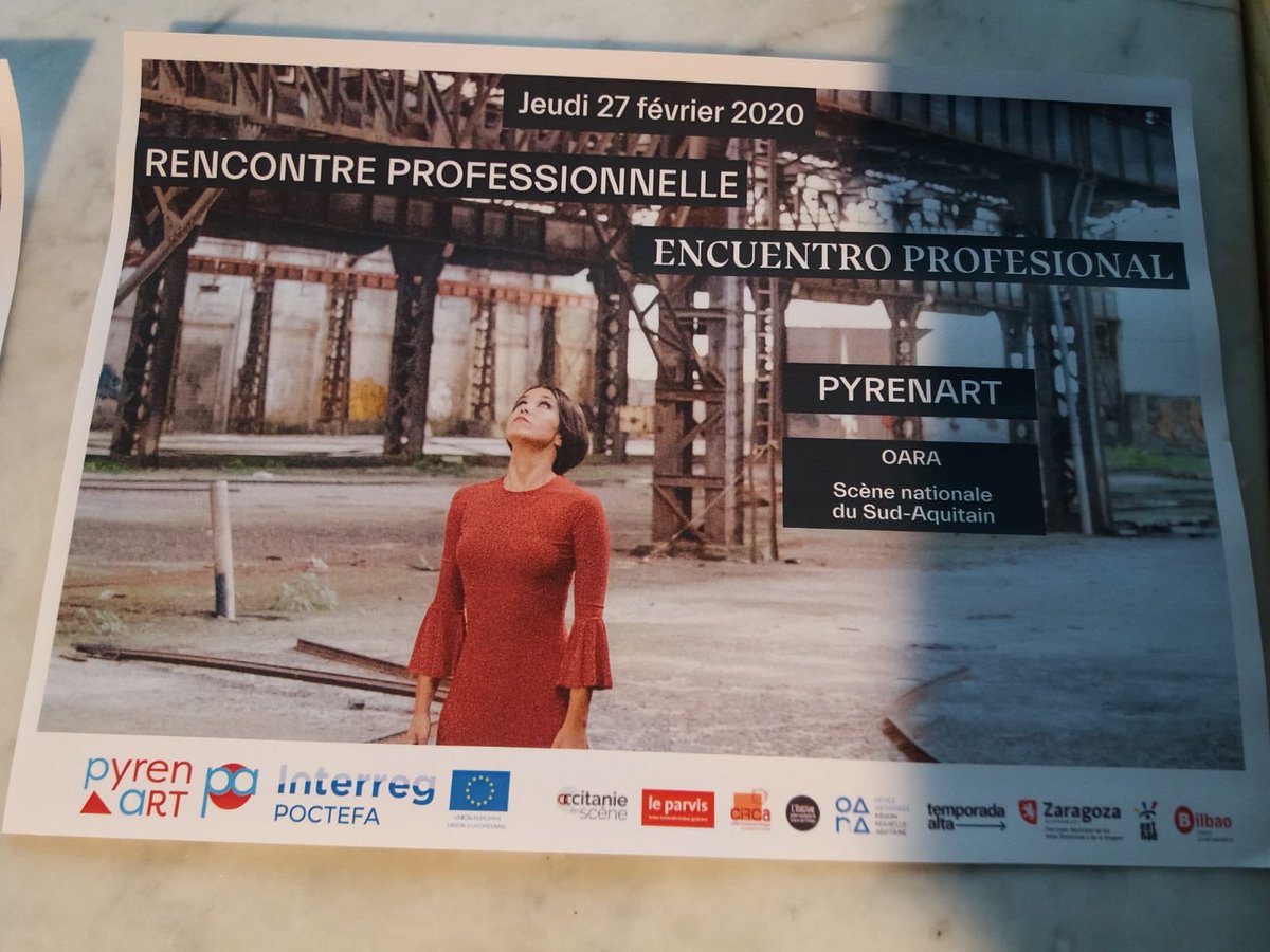 MariaLladoRibot's tweet photo. Arrenca l’encontre professional a Baiona en el marc del projecte transfronterer #Pyrenart organitzat per OARA. El coreògraf català Junnyi Sun de la CIA @KernelDT ha presentat el seu nou projecte #Long.👏👏👏 https://t.co/ahmM5kF9AJ