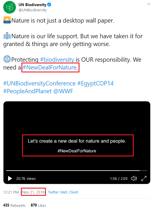 elleprovocateur's tweet photo. The #2020SuperYear for the world's most powerful institutions & corporations. The UN was captured by powerful business interests long ago. On June 13, 2019 it entered into partnership with the #WEF. The UN represents the #Davos elite. Not nature. Not people. https://t.co/8cj22XsXsd