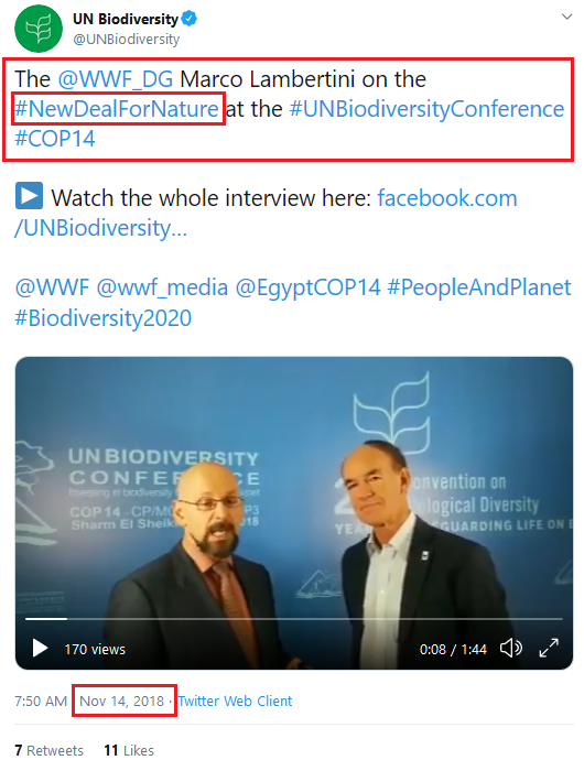 elleprovocateur's tweet photo. The #2020SuperYear for the world's most powerful institutions & corporations. The UN was captured by powerful business interests long ago. On June 13, 2019 it entered into partnership with the #WEF. The UN represents the #Davos elite. Not nature. Not people. https://t.co/8cj22XsXsd