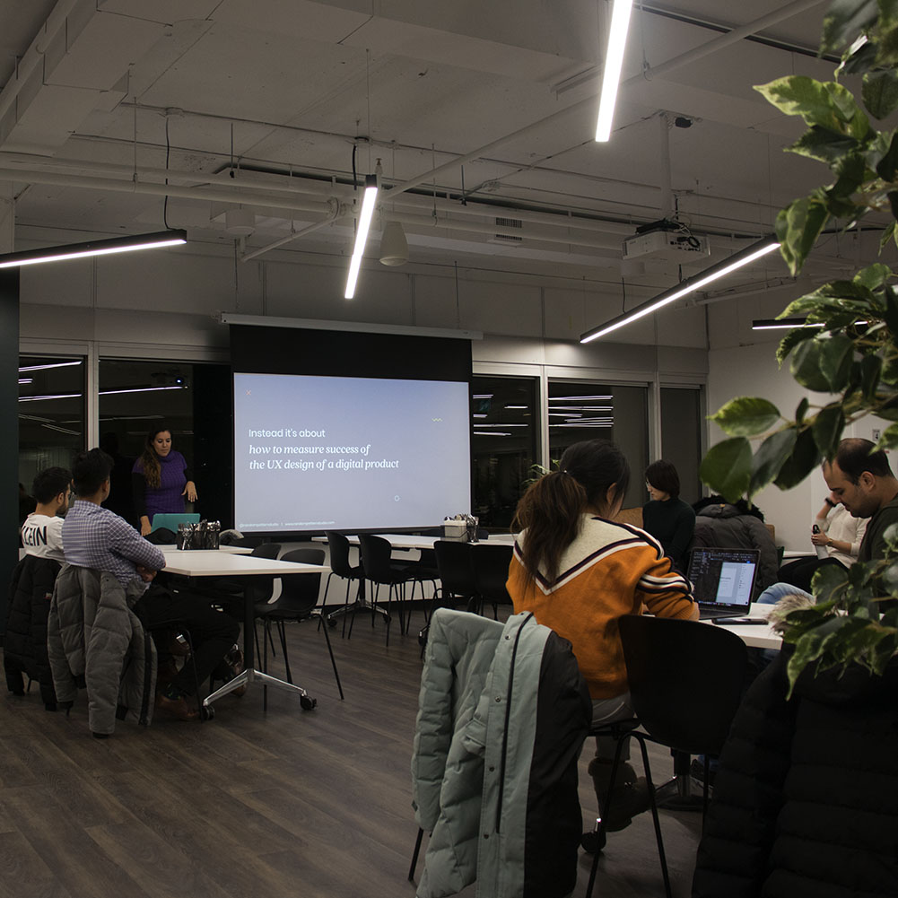 deepak_gkss's tweet photo. “Choose the right purpose;  people will be attracted, motivated, &amp; unified.” – Robert Wong is what crossed my mind listening to Director of Pili Fernandez Davila talk about her journey in working towards Product goals and UX goals. It was Engaging talk and Q&amp;A session #hellomeets https://t.co/vdVqf8angO