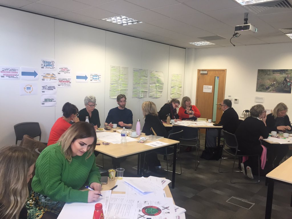 HorlockRhian's tweet photo. Today we brought our @VersusArthritis UK wide service managers, coordinators, patients & helpline representatives together to share the physical activity insight we have gathered & co-design behaviour change interventions for people with arthritis #abcguide #collaboration π€ https://t.co/Ed9iEndUgT