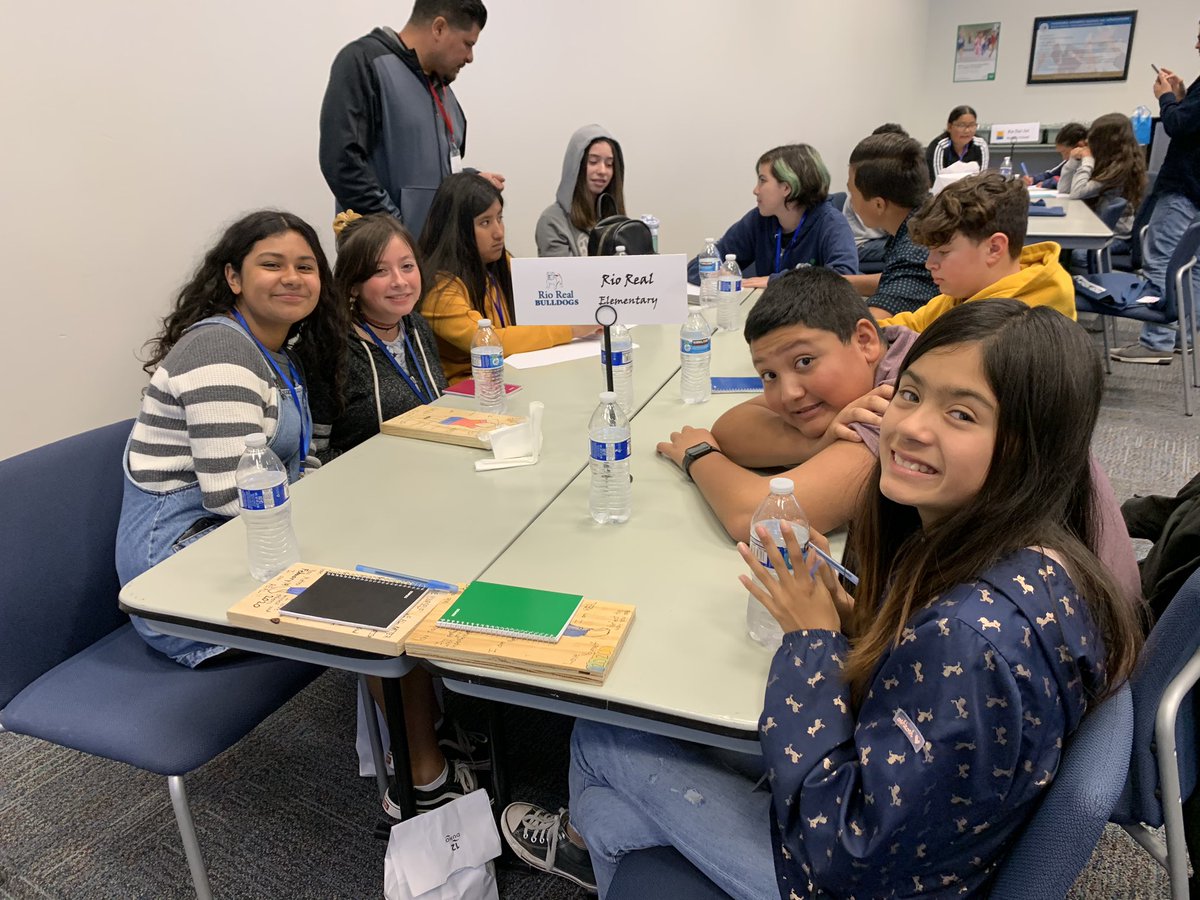 RRealcounselor's tweet photo. Middle school students at the Youth Tobacco-Free Advocacy Conference at the VCOE @RioRealSchool https://t.co/HkXsbwI2Uk