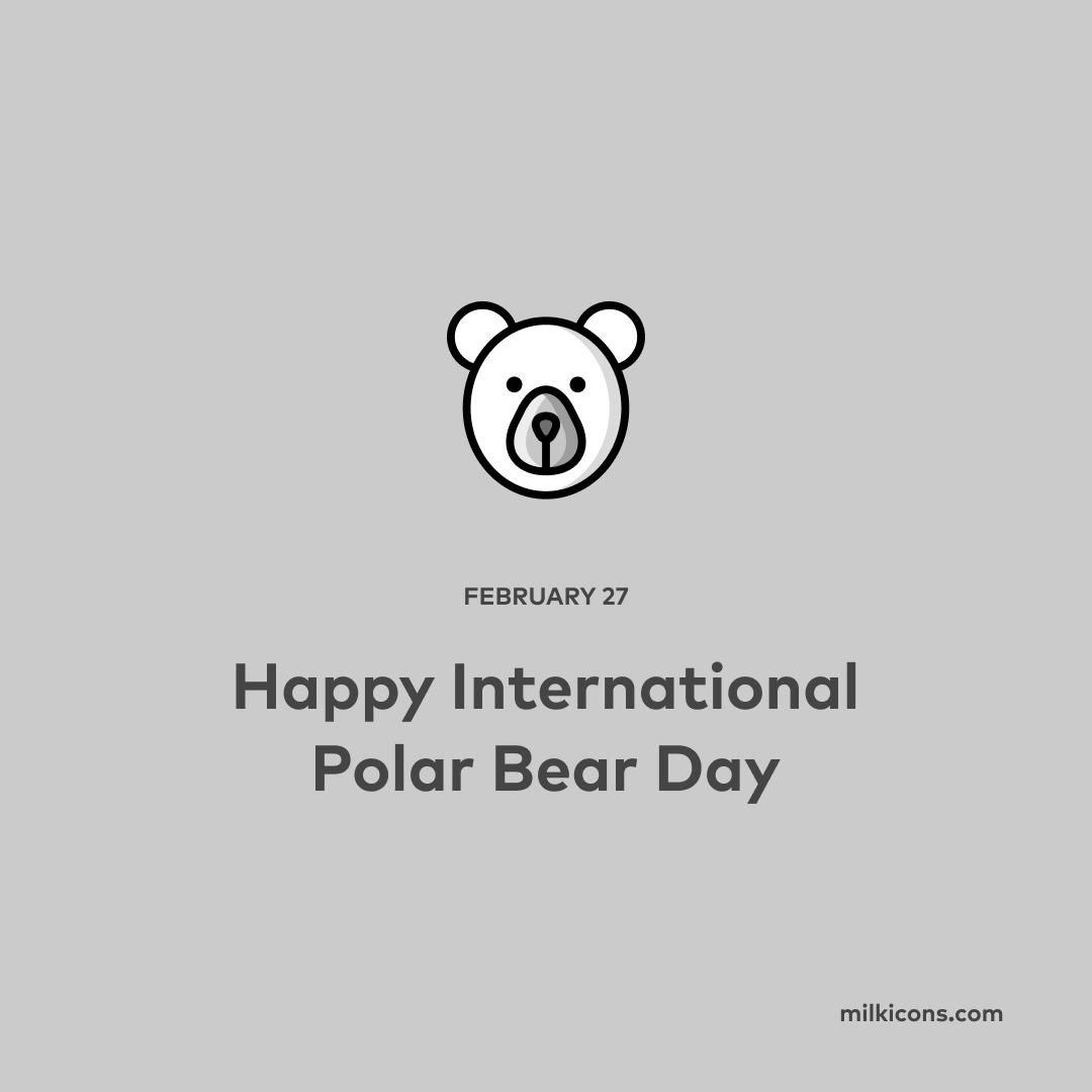 startup_milk's tweet photo. Happy International Polar Bear Day

#InternationalPolarBearDay https://t.co/AwBTpTHbw6