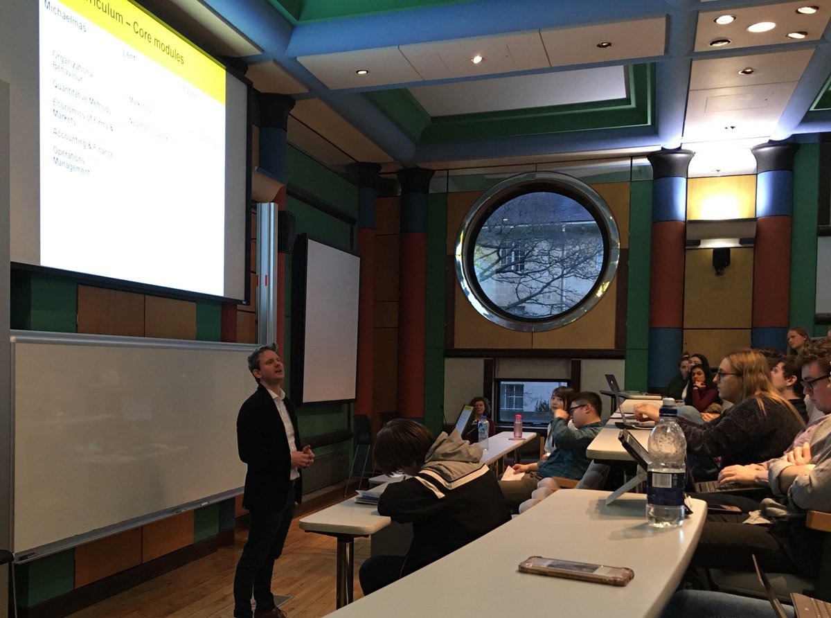 Full house at our #Management Studies Tripos admissions event <a href="/CambridgeJBS/">Cambridge Judge</a> this evening. Great to see so many <a href="/Cambridge_Uni/">Cambridge University</a> undergraduates interested in the MST Tripos.