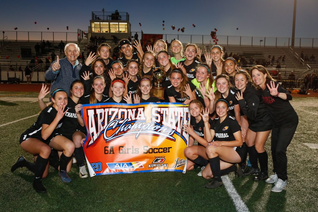 Your official 6A State Champions!  Congratulations <a href="/girlschapsoccer/">Chaparral Girls Soccer</a>    It’s good to be at <a href="/Chaptown1/">Chaptown</a> !!! <a href="/ChaparralSUSD/">Chaparral High School</a> <a href="/SlmImages/">Shari Miller Photography</a>