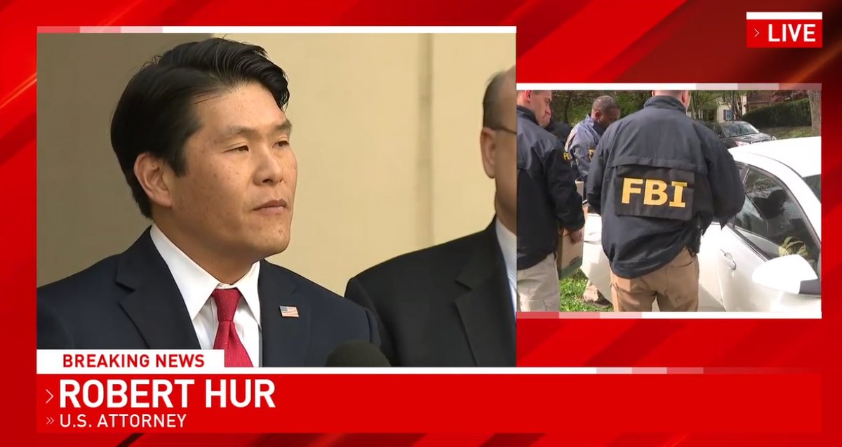 Fox Baltimore On Twitter Watch Live U S Attorney For Maryland Robert Hur Speaks Outside Of The Federal Courthouse After Pugh S Sentencing Https T Co Fmzvcrkie3 Https T Co Xskgnu8a2t
