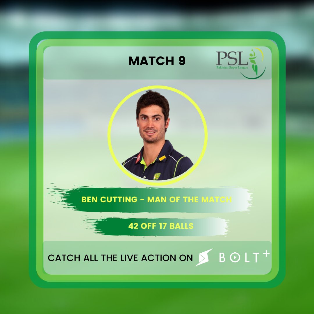 BOLT Cricket ⚡ tweet media