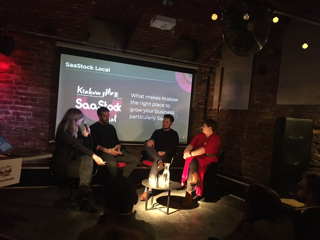 #SaaStockLocalKrk panel discussion is on! 🙌