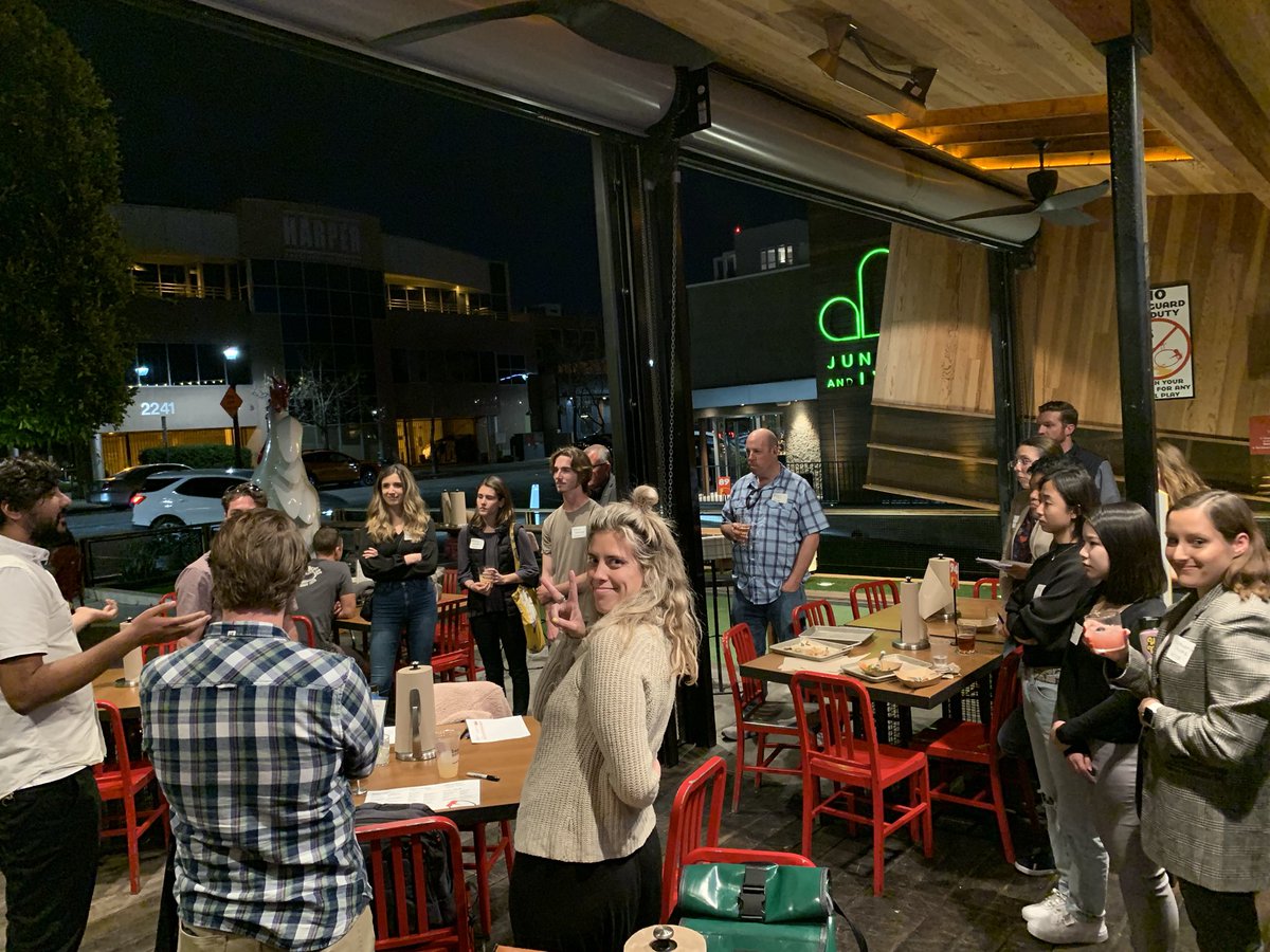 SD_GBC's tweet photo. Thanks for joining us at our #SD_LFC Volunteer Outreach event! Weβre excited to have a great group of advocates for @livingbuilding and sustainability in the built environment πΌ #LivingBuildings @Living_Future https://t.co/PIfWNvRowR