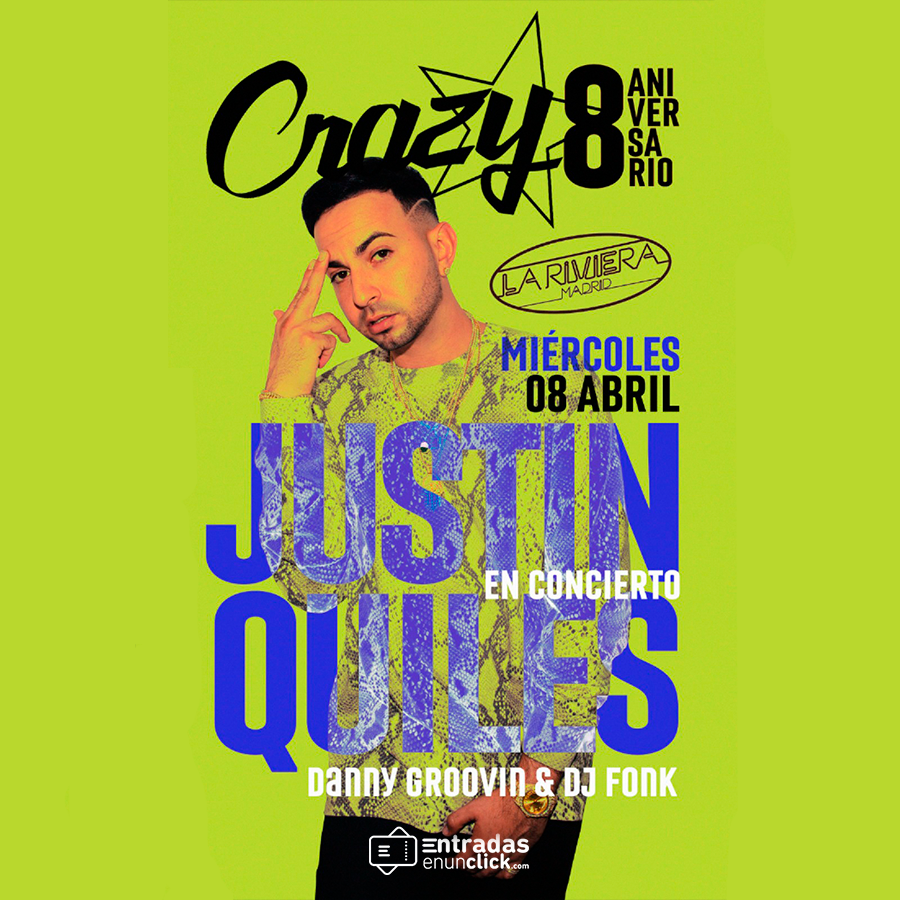 entradasclick's tweet photo. ✅ JUSTIN QUILES | MADRID

🔥 ENTRADA ANTICIPADA 20€ + GG 🔥
🏅 ENTRADA PREFERENTE 50€ + GG
💎 ENTRADA VIP 120€ + GG

📍 8 de Abril en Sala La Riviera, Madrid.

🎟 Consigue tus entradasenunclick en ▶ https://t.co/kayysbJf19

ℹ https://t.co/ztRDHt0d9y | 📱 623 101 008 https://t.co/DKXMU8I0Hn