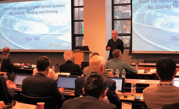 OpticaWorldwide's tweet photo. Day 1 of the #OSAIncubator on Flat Optics had a packed agenda providing the scope and future developments of flat optics and its applications. Check out the latest #OSABlog on the day's topics from #OSAStudentMember Soon Wei (DanieL) Lim of @Harvard - https://t.co/gPNwdiAf9S https://t.co/fZDEqQSTud
