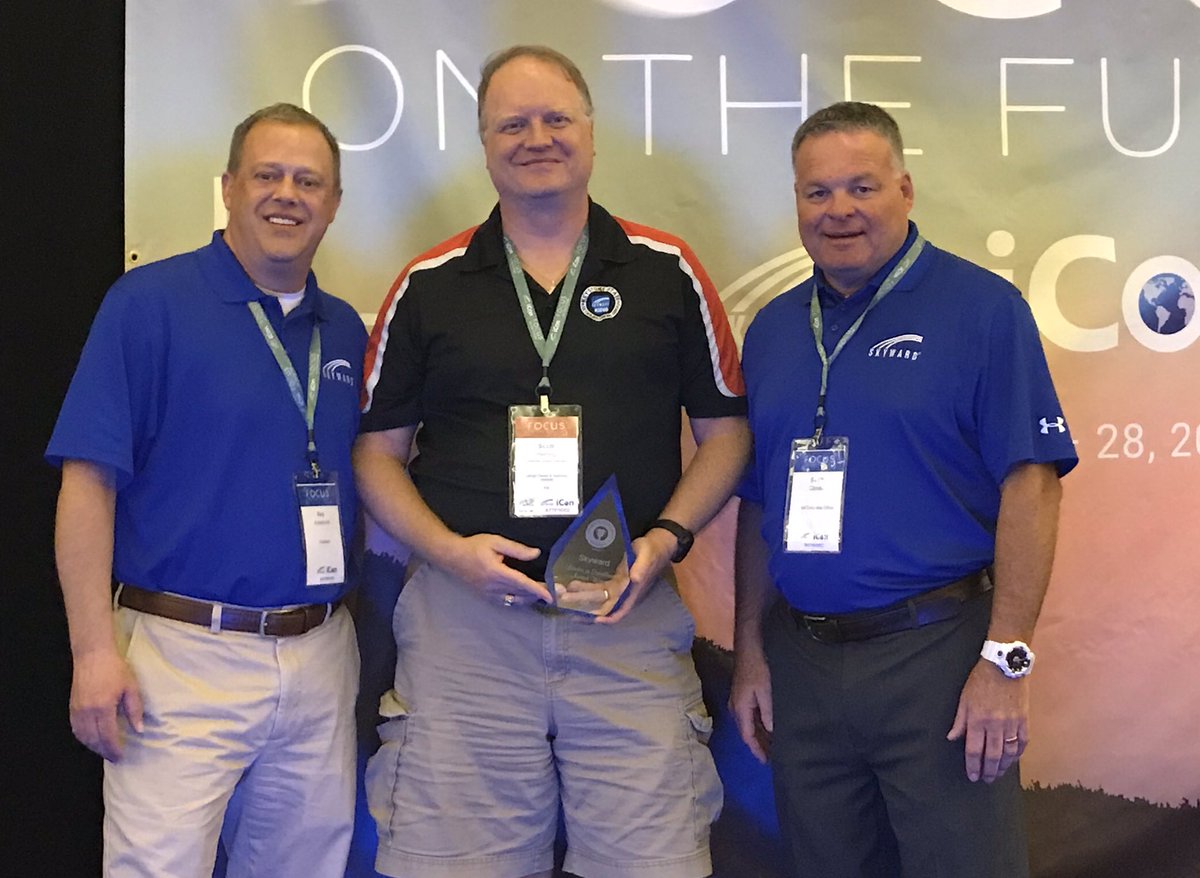 Congratulations to Database Support Specialist, Scott Herring, who has been recognized by <a href="/Skyward_Inc/">Skyward</a> for their 2020 Leader in Excellence Award. This award recognizes Scott’s exceptional effort in supporting <a href="/LehighCTI/">Lehigh Career & Technical Institute</a> faculty and staff with all Skyward needs. <a href="/SkywardiCon/">Skyward iCon</a> #CTE