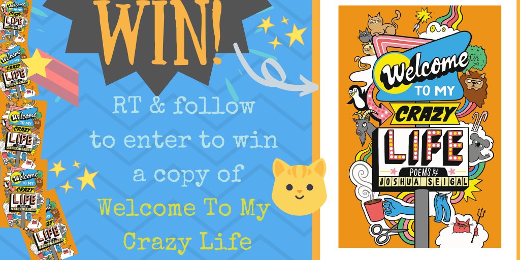 booksfortopics's tweet photo. 🎉📙🎉📙🎉📙🎉

WIN! 

We have FIVE copies of #lollies2020 winner Joshua Seigal's newest poetry collection to give away to our followers!

To enter, simply follow @booksfortopics &amp; RT before 11.59pm 04/03/20. You can enter on our Insta too.

Review &amp; Q&amp;A: https://t.co/uXev70G2ry https://t.co/rTKKWASnPQ