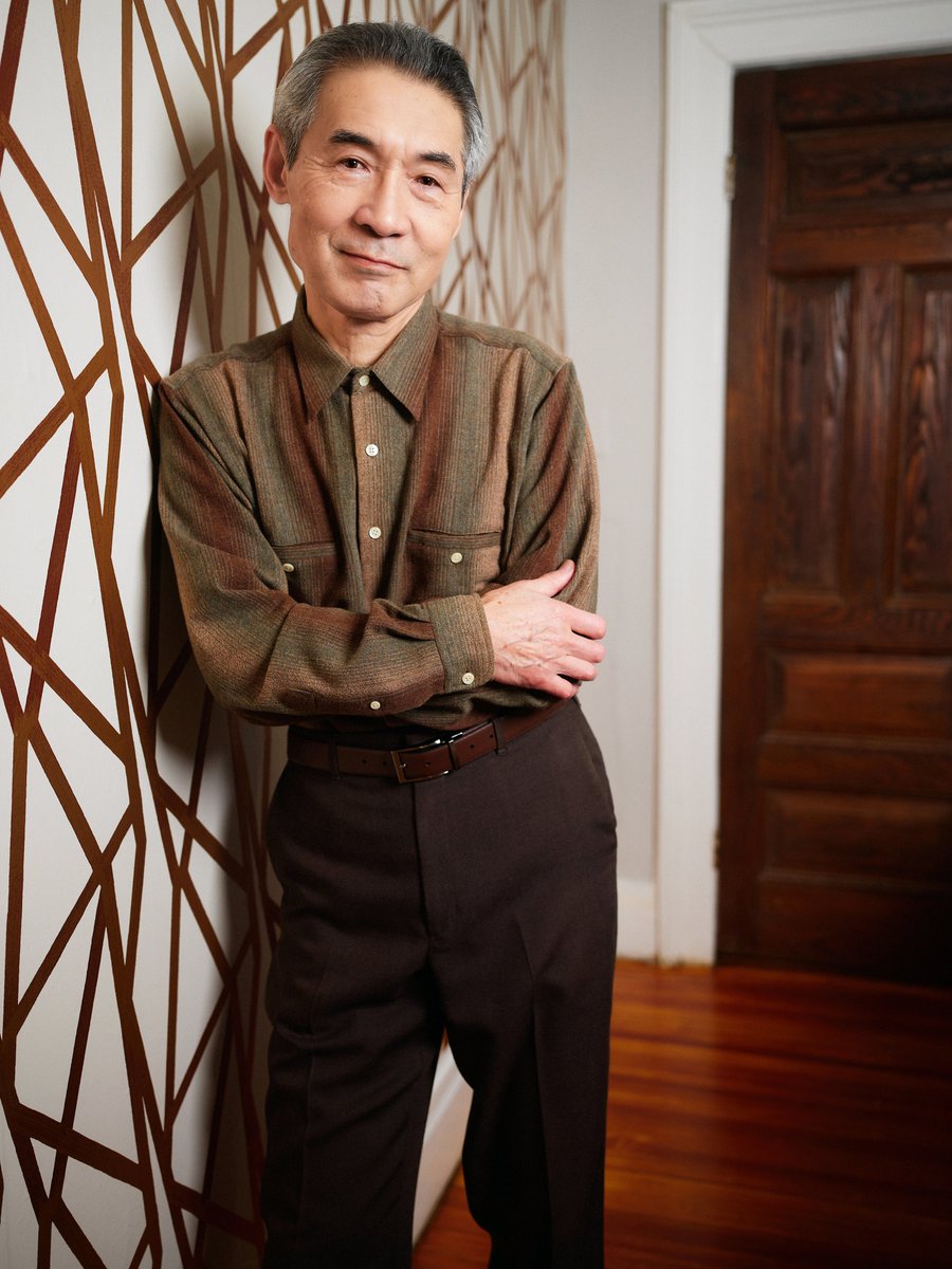Staying calm cool and collected. Seiji with Dana Goldstein