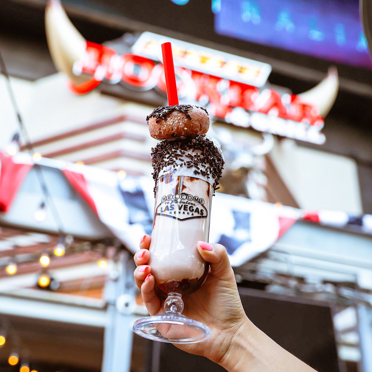 We like to SHAKE things up with our Ultimate Chocolate Milkshake.