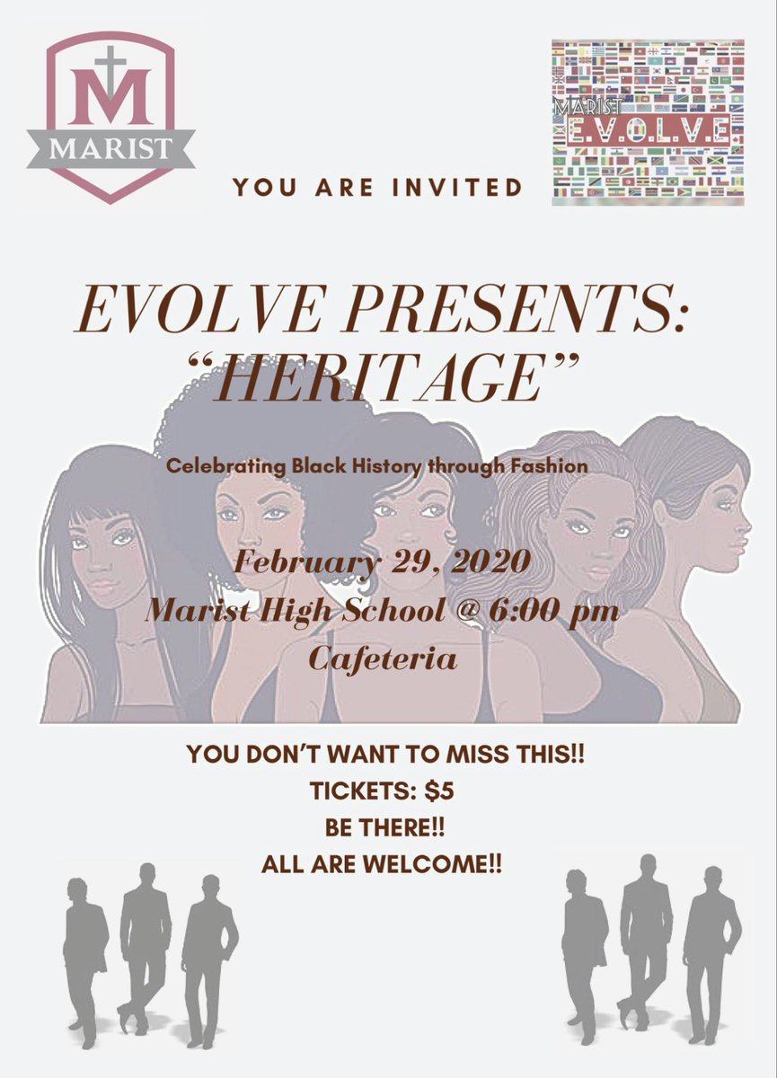 MaristEVOLVE's tweet photo. One day until the show! Are you ready?! #evolve #makinghistory #blackhistorymonth #fashionshowweek https://t.co/zcUs5ouSL2