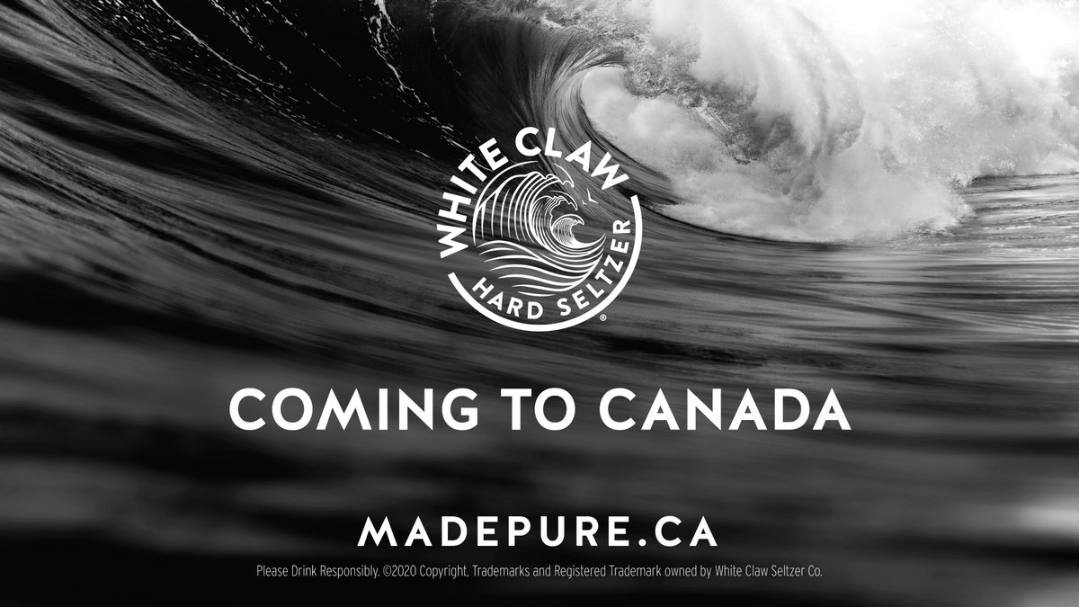 It’s official, @WhiteClawCanada is launching for the 1st time in Canada this Saturday in #Toronto! Come join us at 9:00 am at the Front &amp; Spadina LCBO to be one of the lucky first to get your hands on the sought-after hard seltzer. While supplies last!#Clientlove #WhiteClawCanada