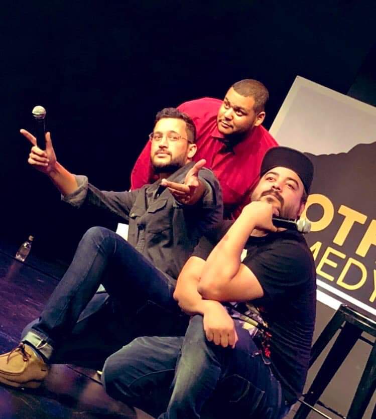 TheTalkKakShow's tweet photo. We had a great time last night 
This is Suma a late #TBThursday 😂

Thank you all for coming. A whole sold our Baxter show https://t.co/3PLfdm5spD
